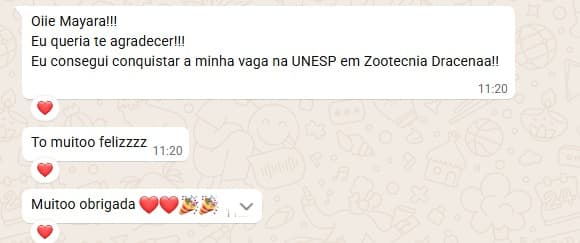 Feedback de aluno 39